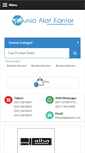 Mobile Screenshot of duniaalatkantor.com